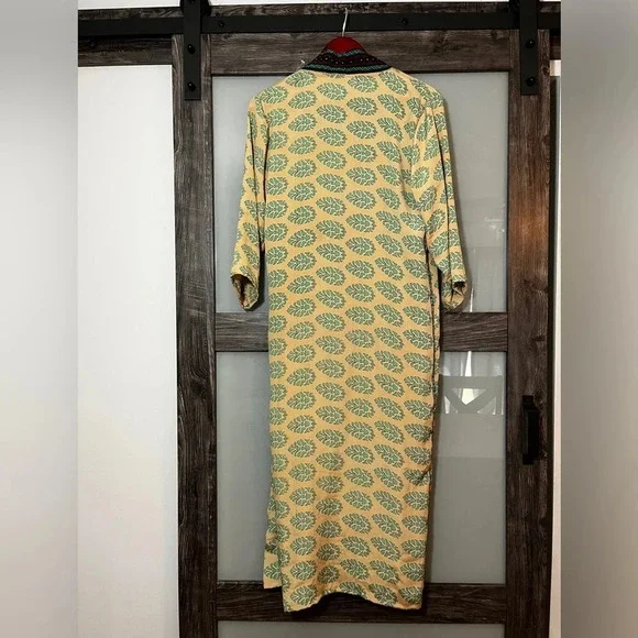 Darn Good Yarn Long-Line Open Front Duster NWOT - Picture 7 of 12